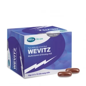Viên bổ sung vitamin và khoáng chất WeVitz
